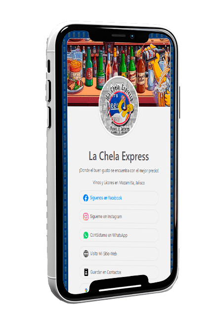 Tarjeta Digital La Chela Express